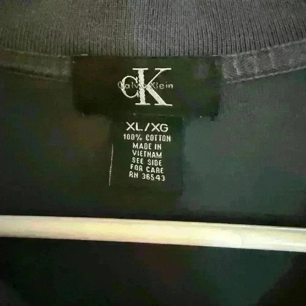 Calvin Klein Dark Blue Polo Shirt - Picture 2 of 2